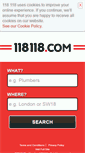 Mobile Screenshot of 118118.com